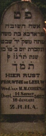 matseiwe Frouwtje de Leeuw