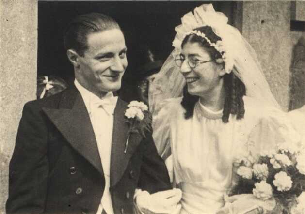 Meier Vieijra en Blanche Nabarro, 1939