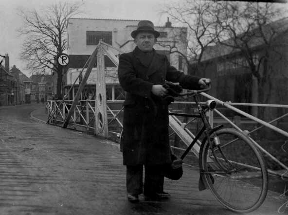 Op de Oosterdraaibrug in Appingedam