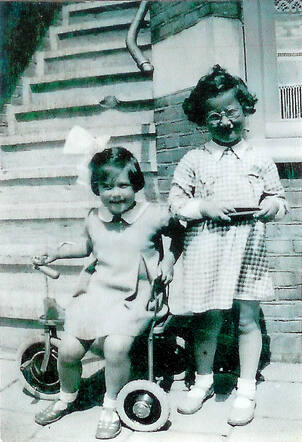 Mirel Melcer (right) with a friend