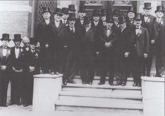 Meyer van Spiegel voor synagoge Deventer 1932