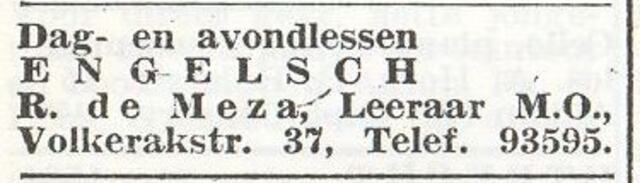 Gezin Raphael Siegfried de Meza
