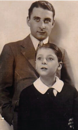 Gerd Michaelson with his father