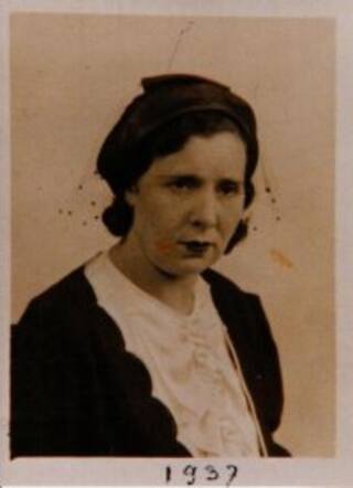 Mietje Kropveld in 1937