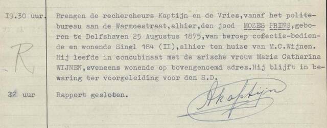 Mozes Prins-1875-rapport buro JZ