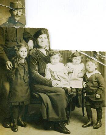 Jakob Munz & Family, Frankfurt-am-Main, May, 1916