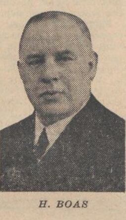 Hermanus Boas- Nieuw Israëlietisch Weekblad  10 december 1937, pag. 5. 