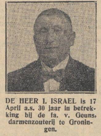 Nieuwsblad van het Noorden, 11 april 1929, dag, pag. 5. Foto Israel Israel.