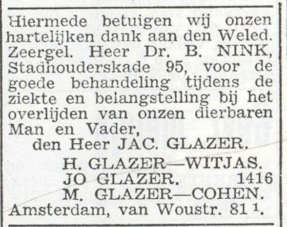 Gezin Abraham Nink