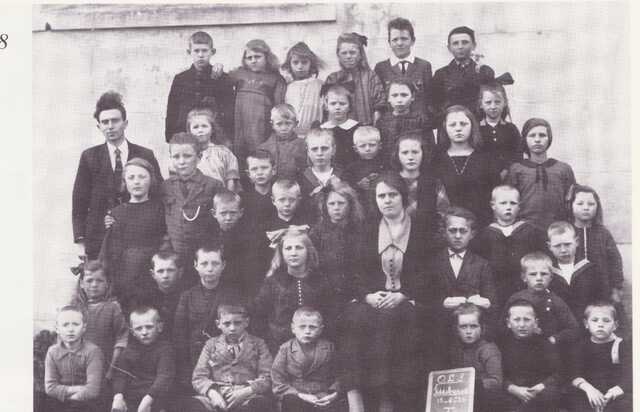 schoolfoto omstreeks 1925