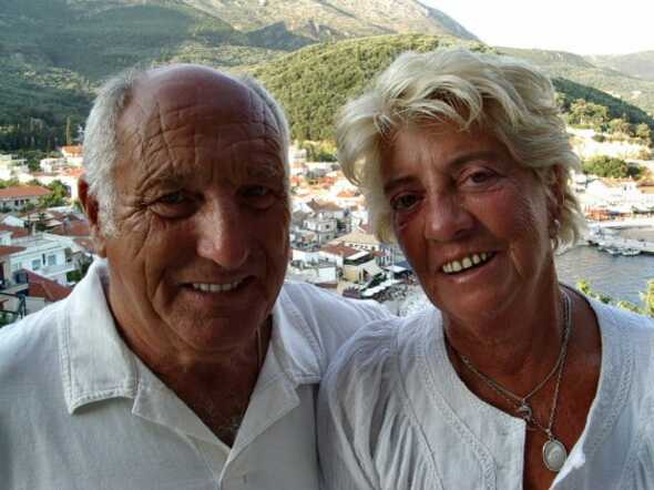 Cor en zijn vrouw Jany.