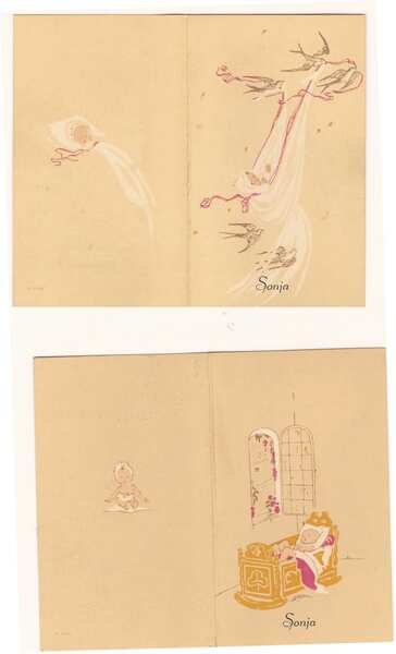 Geboortekaartjes Sonja  Blom 17-12-1943