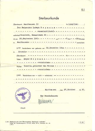 Lodewijk Heijmans - Overlijdensbericht