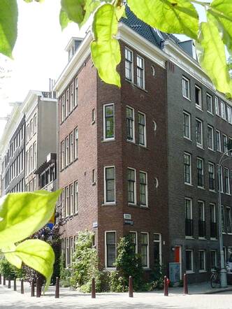 Nieuwe Keizersgracht 73 hoek Hortusplantsoen