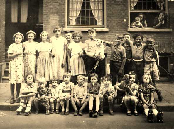 Straatfoto 1942