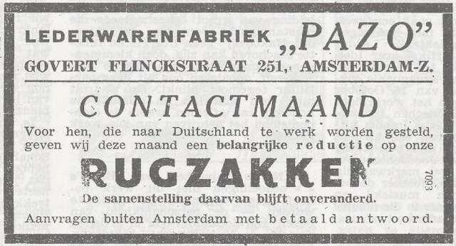 Advertentie van Alexander Papegaai