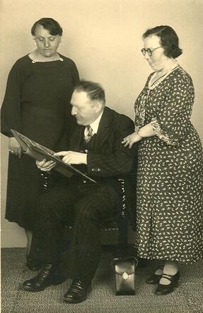 Philip Jacobs and his family