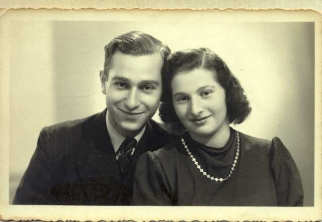 Louis Peereboom and his fiancé