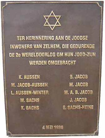 Memorial plaque