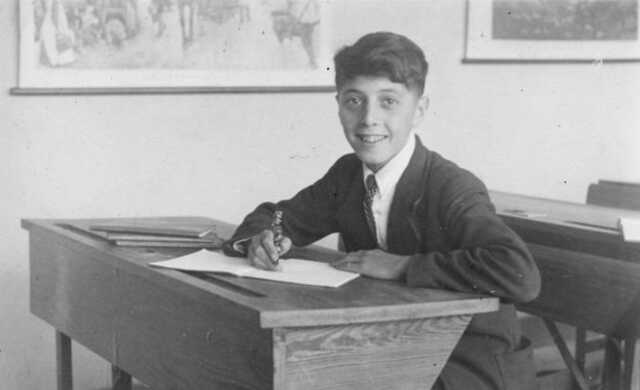 Hartog [Harry] Platvoet, 14 years old