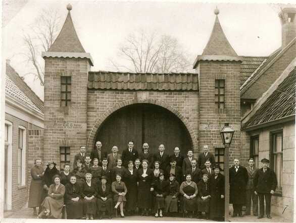 Bewoners van de Broerstraat in Appingedam