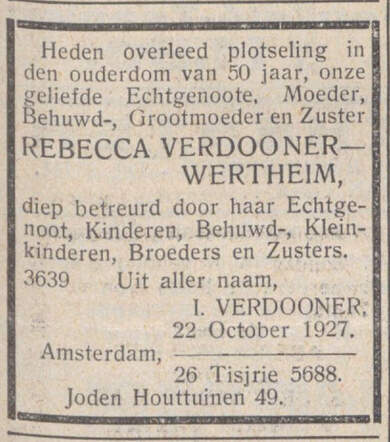 Rebecca Verdooner-Wertheim