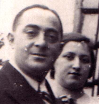 Chaim Mozes en Fanny Rechter-Blinbaum