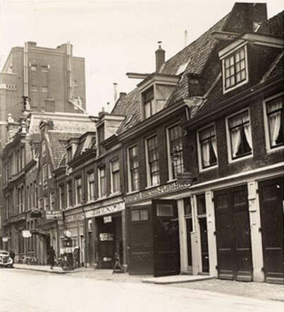 Reguliersdwarsstraat te Amsterdam in 1936.