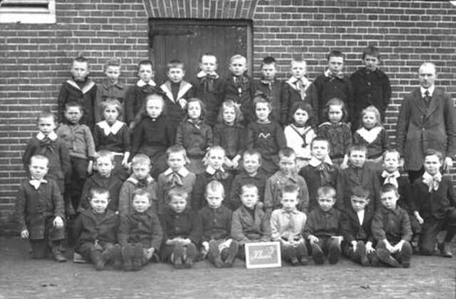 Rosa Lievendag als schoolkind