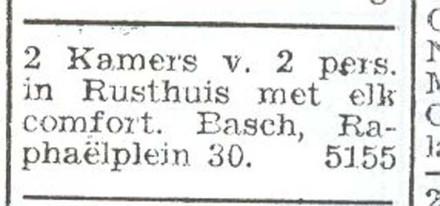 Rusthuis 'Basch'