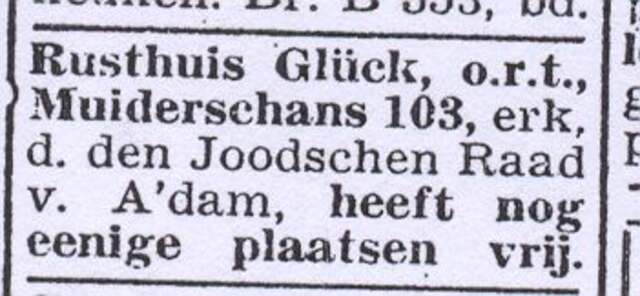 Nursing home 'Glück'