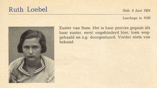 Ruth Ernestine Loebel