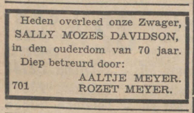 Sallij Mozes Davidson