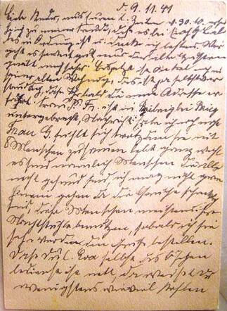 Postcard to Salomon Kober