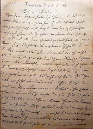 Letter to Salomon Kober 1942 pt.2