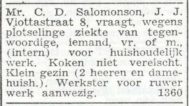 Gezin Carel Daniël Salomonson