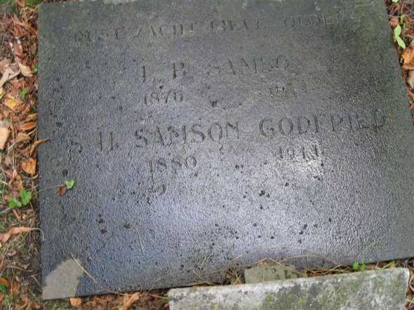 Gravestone Samson-Godfried