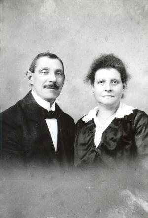 Samuel de Wolf and Flora de Wolf-Roosendaal