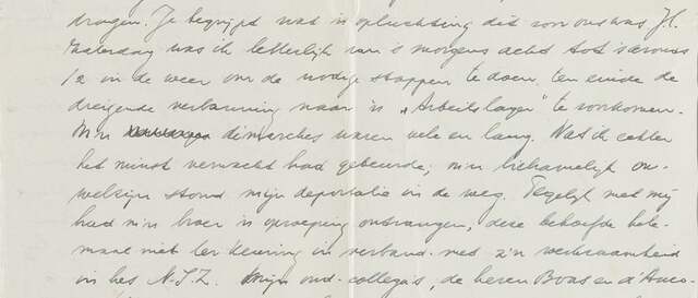 Letter Samuel Horwitz