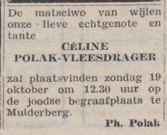 Sara Polak-Vleesdrager
