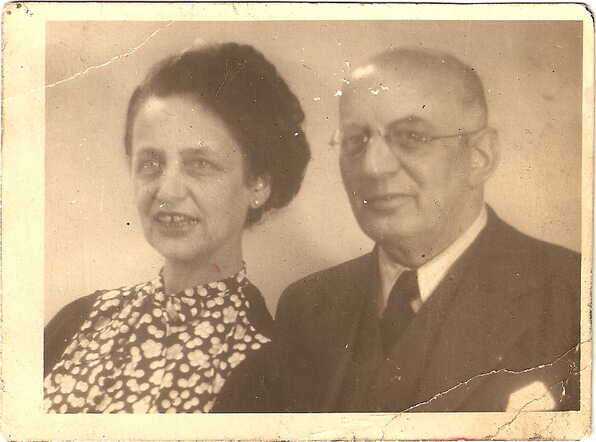 Hugo & Clemy Mosbacher in Amsterdam, 1942