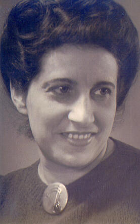 Esther Davids-Bekkers, maart 1944 in Westerbork