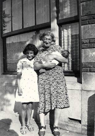 Rozette  Halberstadt Joël met haar dochter Louise