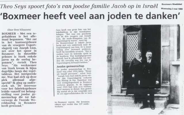 Boxmeers Weekblad, 1995