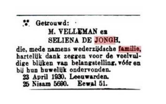 Sellina Velleman-de Jongh