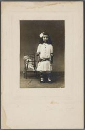 Selma Stibbe-Frank, 5 jaar oud