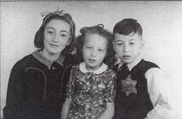 Rebekka (left), Betje en Philippus Simmeren