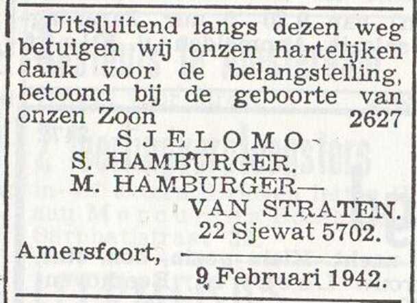 Sjelomo Hamburger