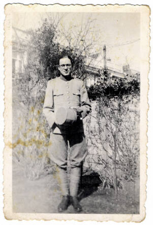 Benjamin (Benno) Soep in legeruniform