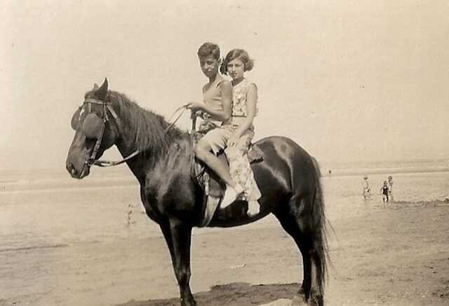 Sonja op het paard